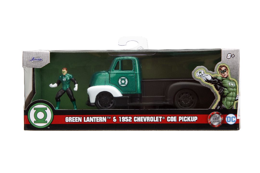 Jada 1/32 "Hollywood Rides" DC Comics 1952 Chevy COE Pickup - Click Image to Close