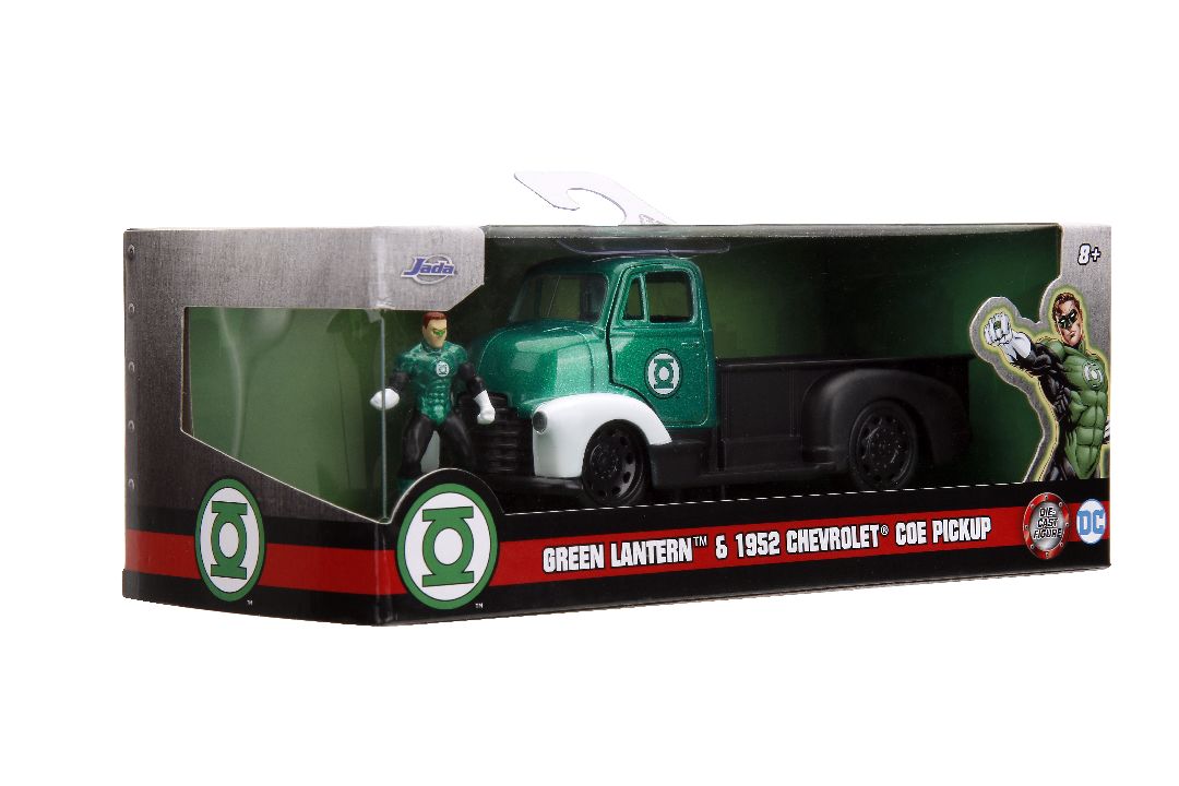 Jada 1/32 "Hollywood Rides" DC Comics 1952 Chevy COE Pickup - Click Image to Close