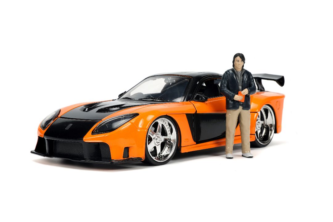 Jada 1/24 "Fast & Furious" Hans's Mazda RX-7 with Han