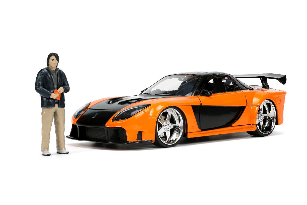 Jada 1/24 "Fast & Furious" Hans's Mazda RX-7 with Han