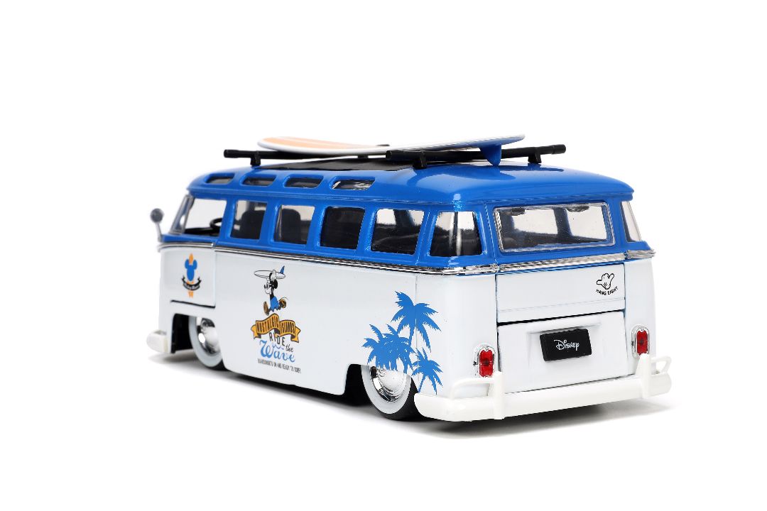 Jada 1/24 "Hollywood Rides" Disney 1962 VW Bus w/ Mickey Mouse