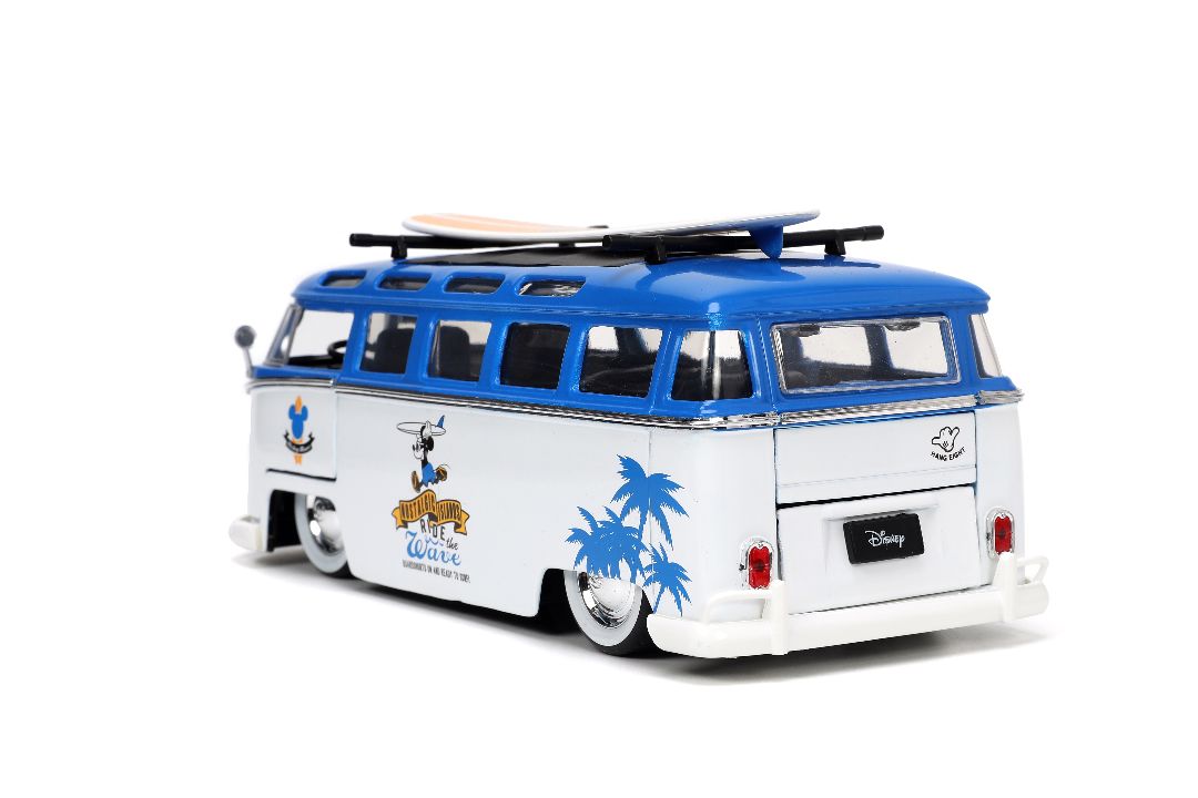 Jada 1/24 "Hollywood Rides" Disney 1962 VW Bus w/ Mickey Mouse - Click Image to Close