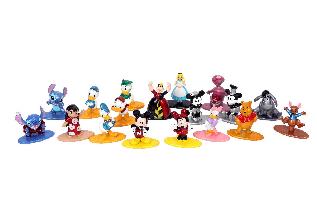 Jada 1.65" Nano Metalfigs Disney 18 Pack