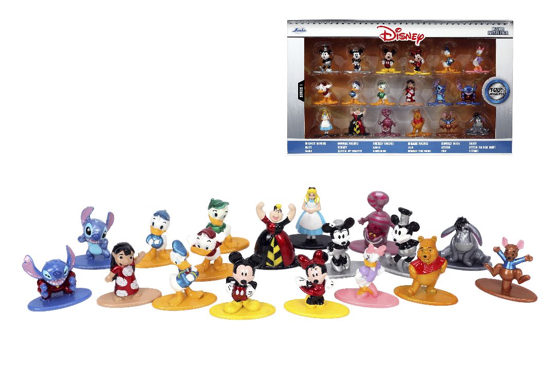 Jada 1.65" Nano Metalfigs Disney 18 Pack