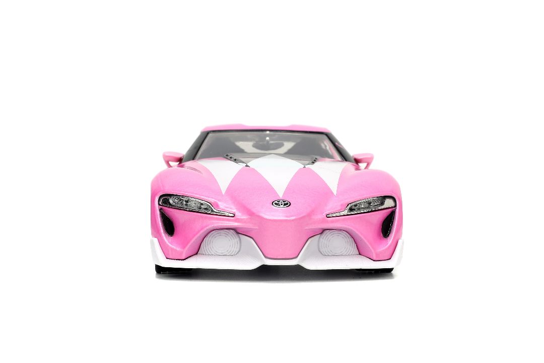 Jada 1/24 Toyota FT-1 Concept w/PINK RANGER - Click Image to Close