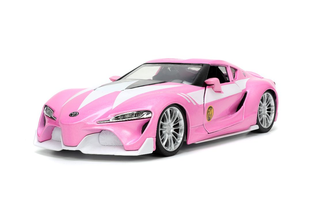 Jada 1/24 Toyota FT-1 Concept w/PINK RANGER - Click Image to Close