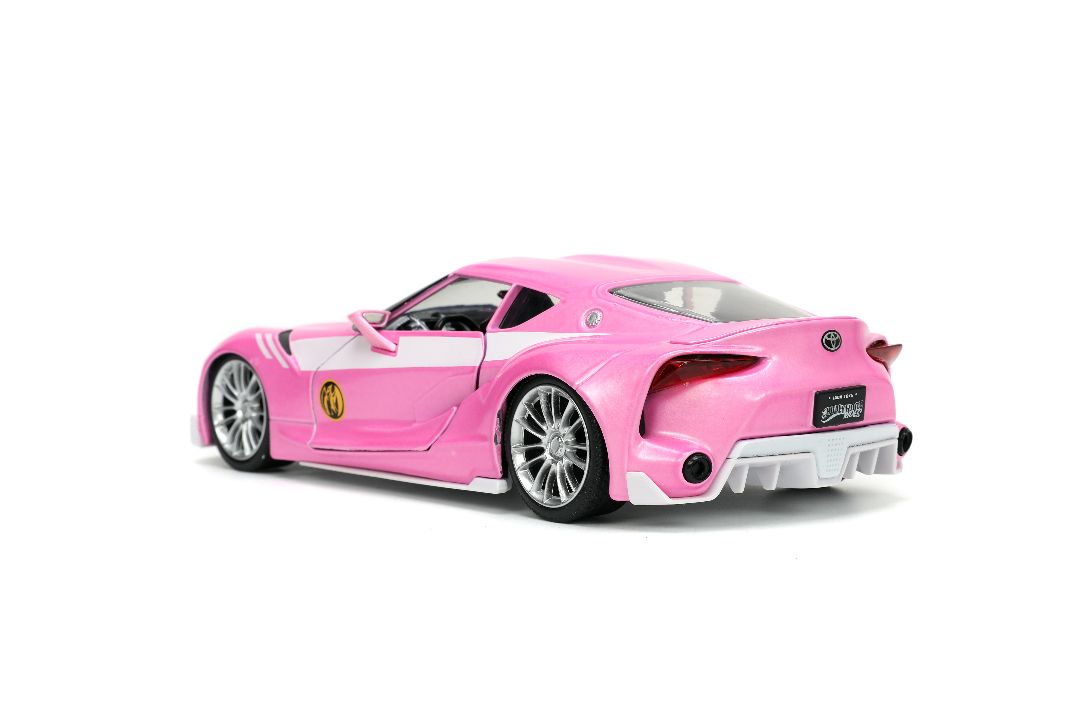 Jada 1/24 Toyota FT-1 Concept w/PINK RANGER - Click Image to Close