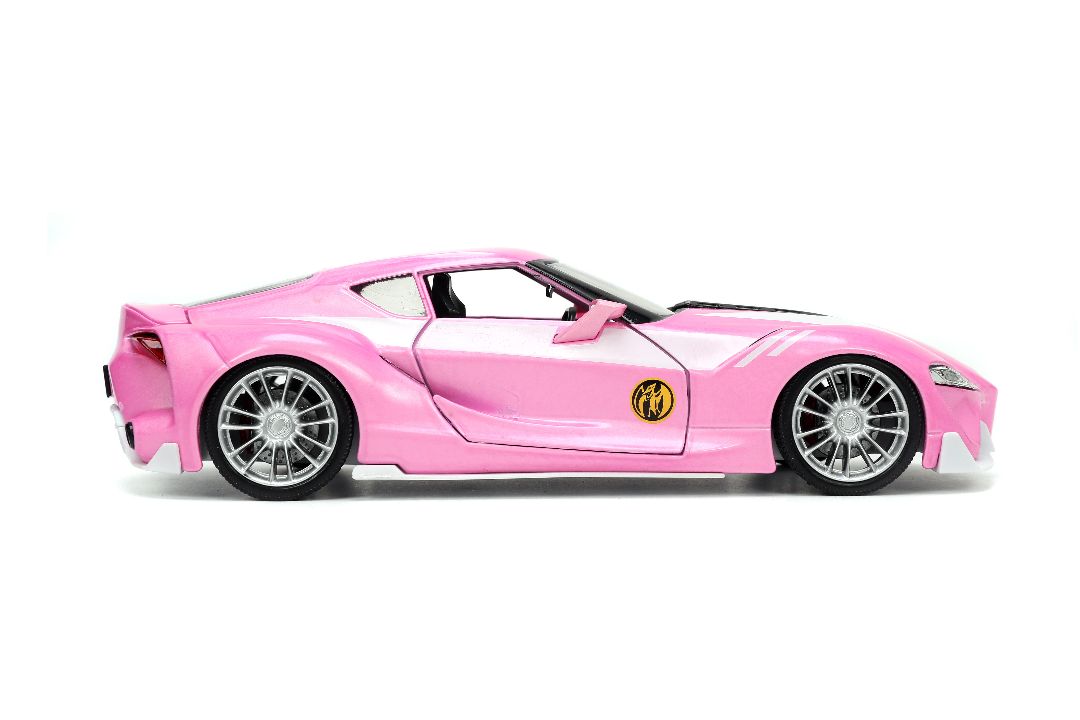 Jada 1/24 Toyota FT-1 Concept w/PINK RANGER - Click Image to Close