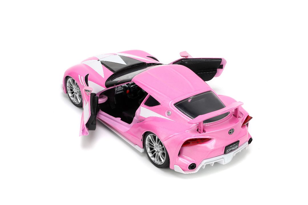 Jada 1/24 Toyota FT-1 Concept w/PINK RANGER - Click Image to Close