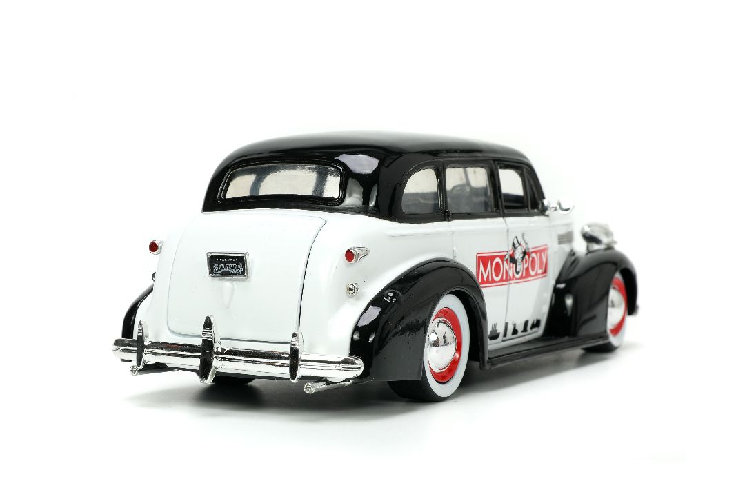 Jada 1/24 "Hollywood Rides" 1939 Chevy Master Deluxe Mr Monopoly