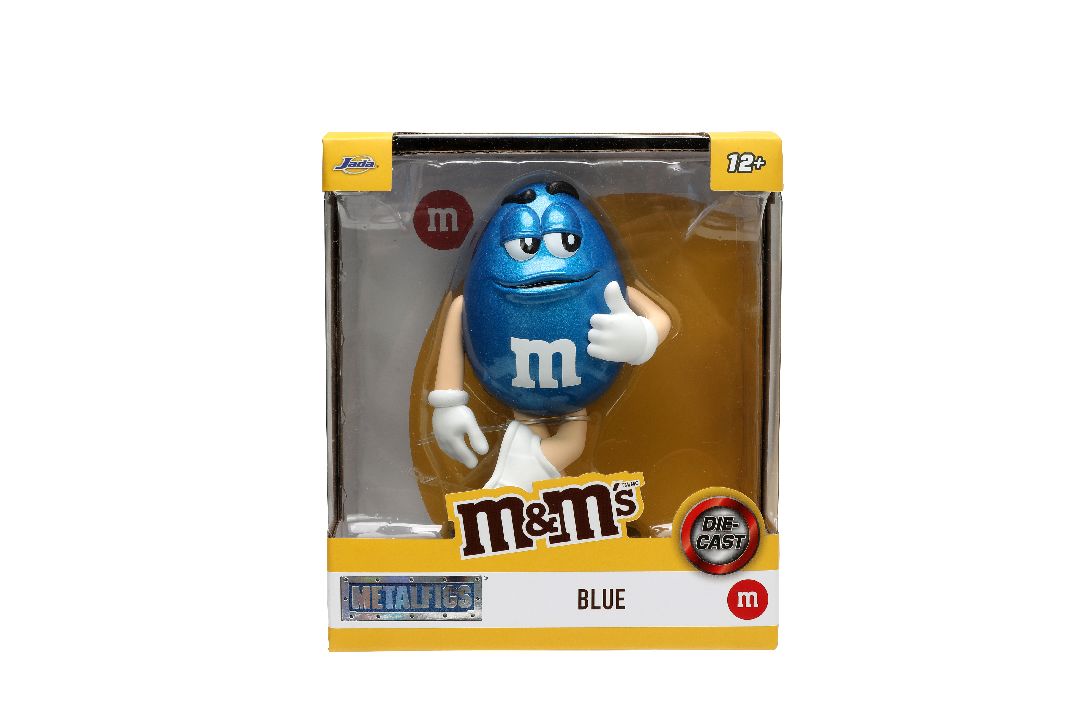 Jada 4" Metalfigs M&M's - Blue - Click Image to Close