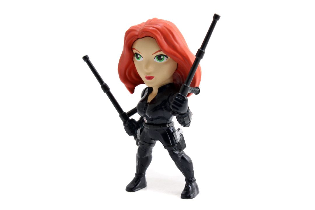 Jada 4" Metalfigs Marvel - Black Widow - Click Image to Close