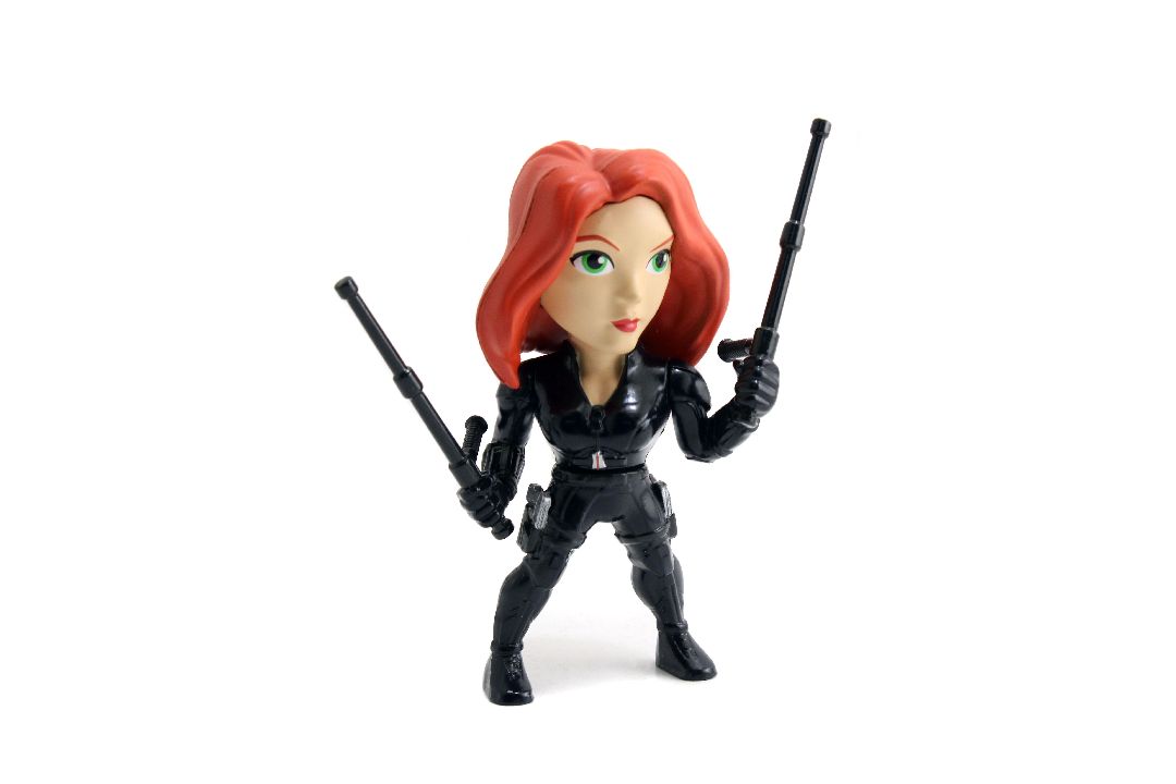 Jada 4" Metalfigs Marvel - Black Widow - Click Image to Close