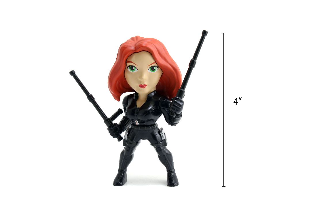 Jada 4" Metalfigs Marvel - Black Widow