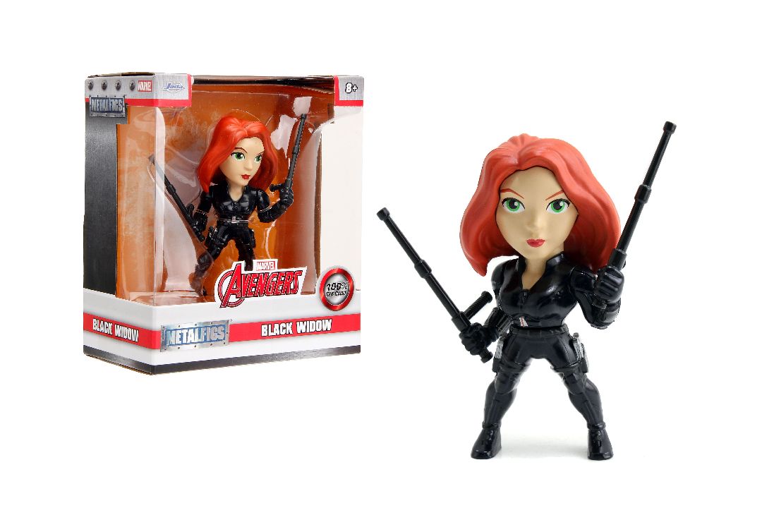 Jada 4" Metalfigs Marvel - Black Widow