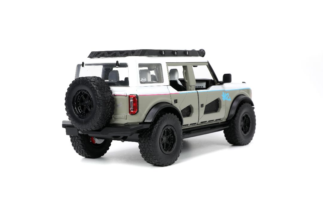 Jada 1/24 "Just Trucks" 2021 Ford Bronco Grey/White