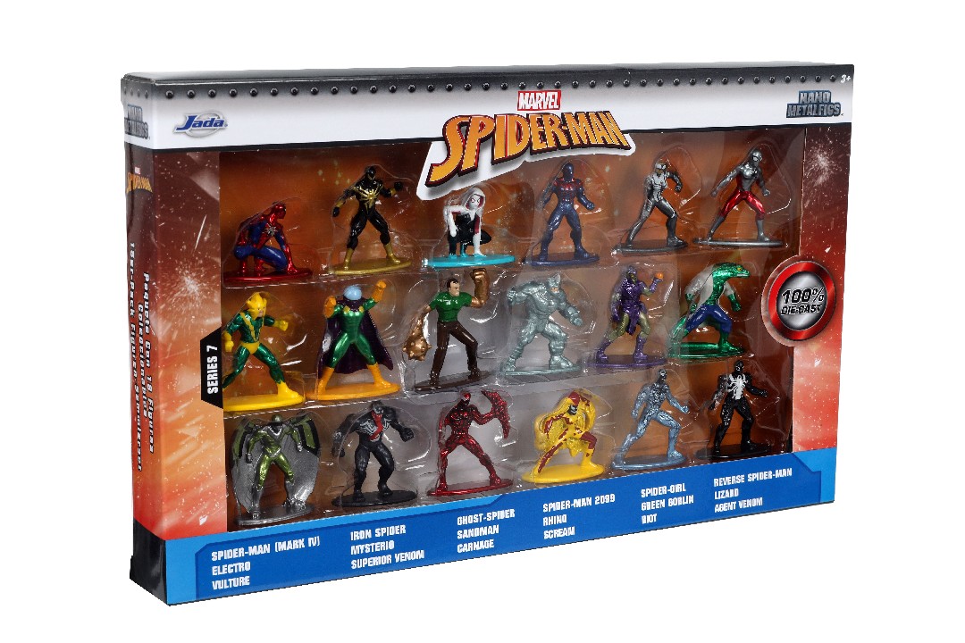 Jada 1.65" Nano Metalfigs Marvel : 18-Pack W7