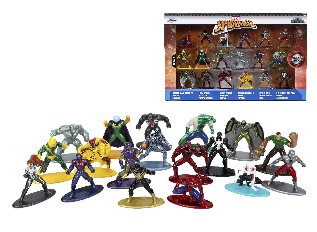 Jada 1.65" Nano Metalfigs Marvel : 18-Pack W7