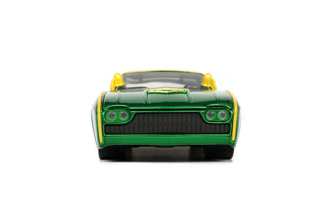 Jada 1/24 "Hollywood Rides" Marvel 1963 Thunderbird with LOKI