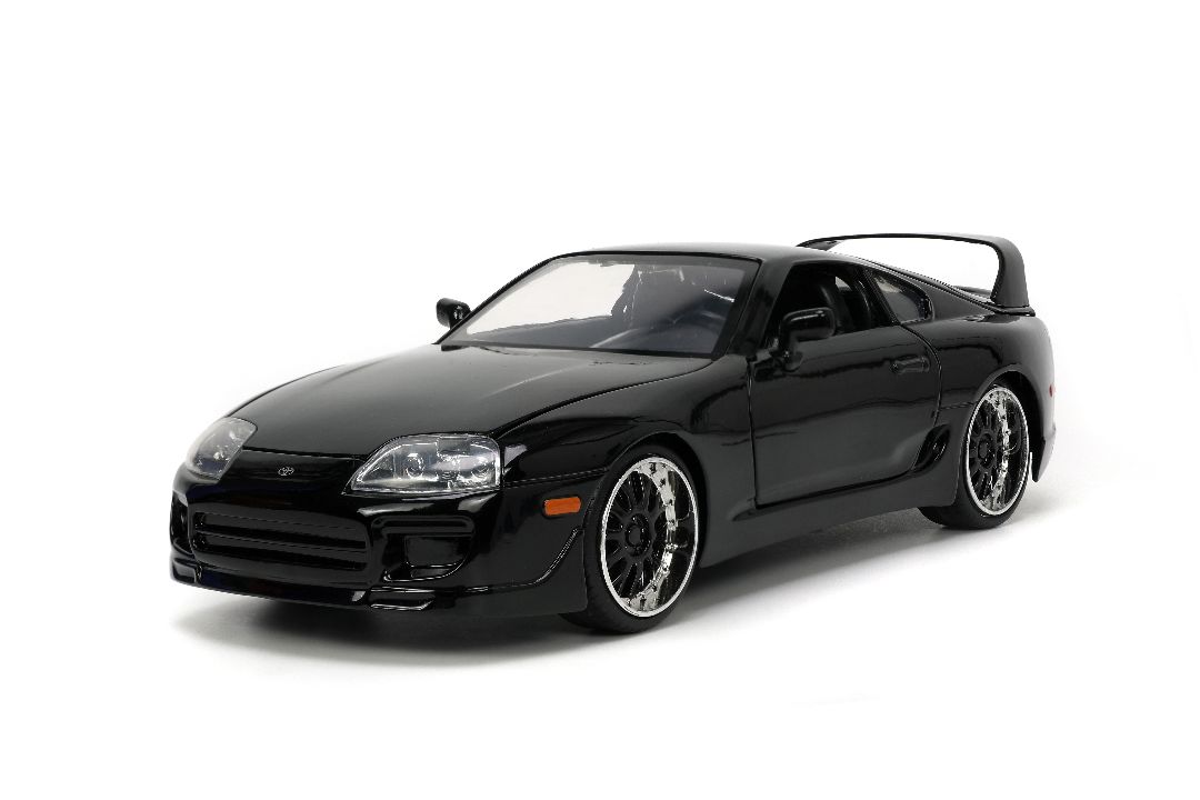 Jada 1/24 "Fast & Furious" 1995 Toyota Supra - Glossy Black - Click Image to Close