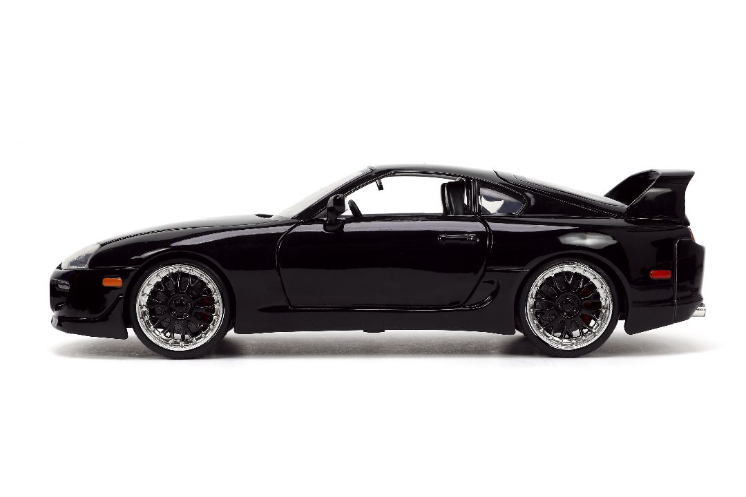 Jada 1/24 "Fast & Furious" 1995 Toyota Supra - Glossy Black - Click Image to Close