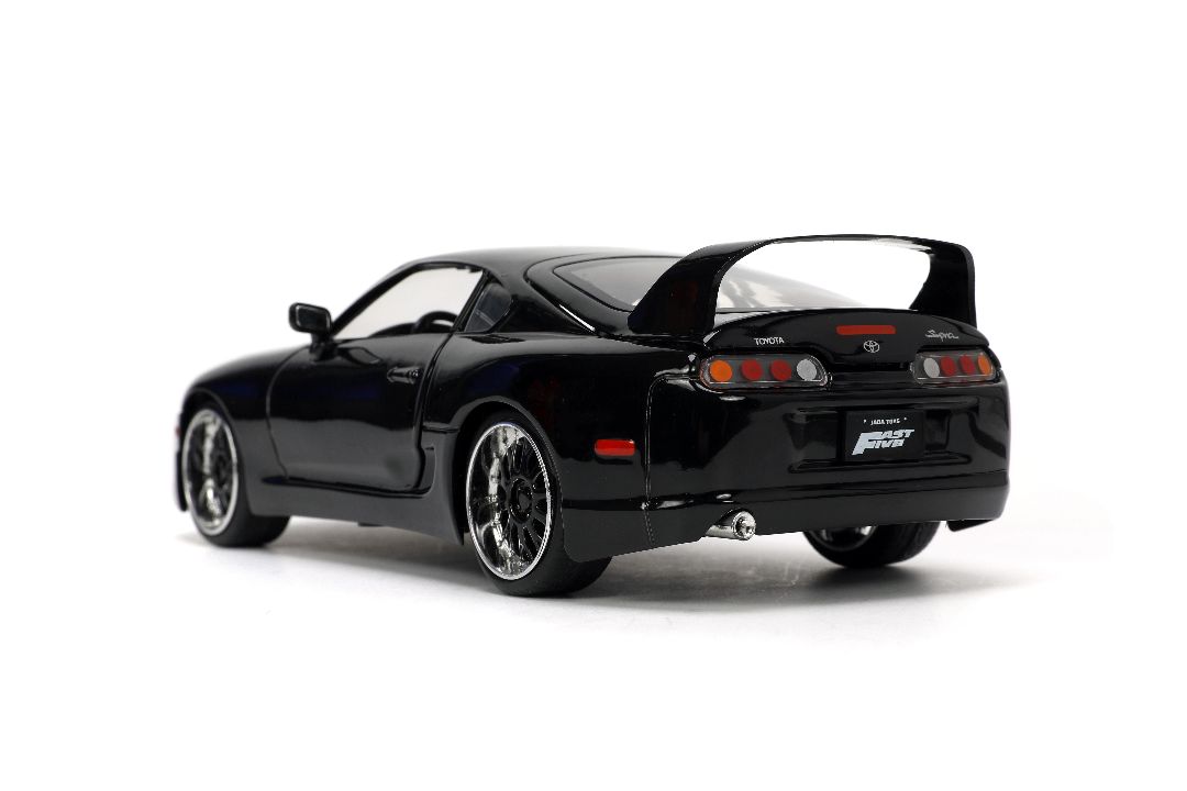 Jada 1/24 "Fast & Furious" 1995 Toyota Supra - Glossy Black - Click Image to Close