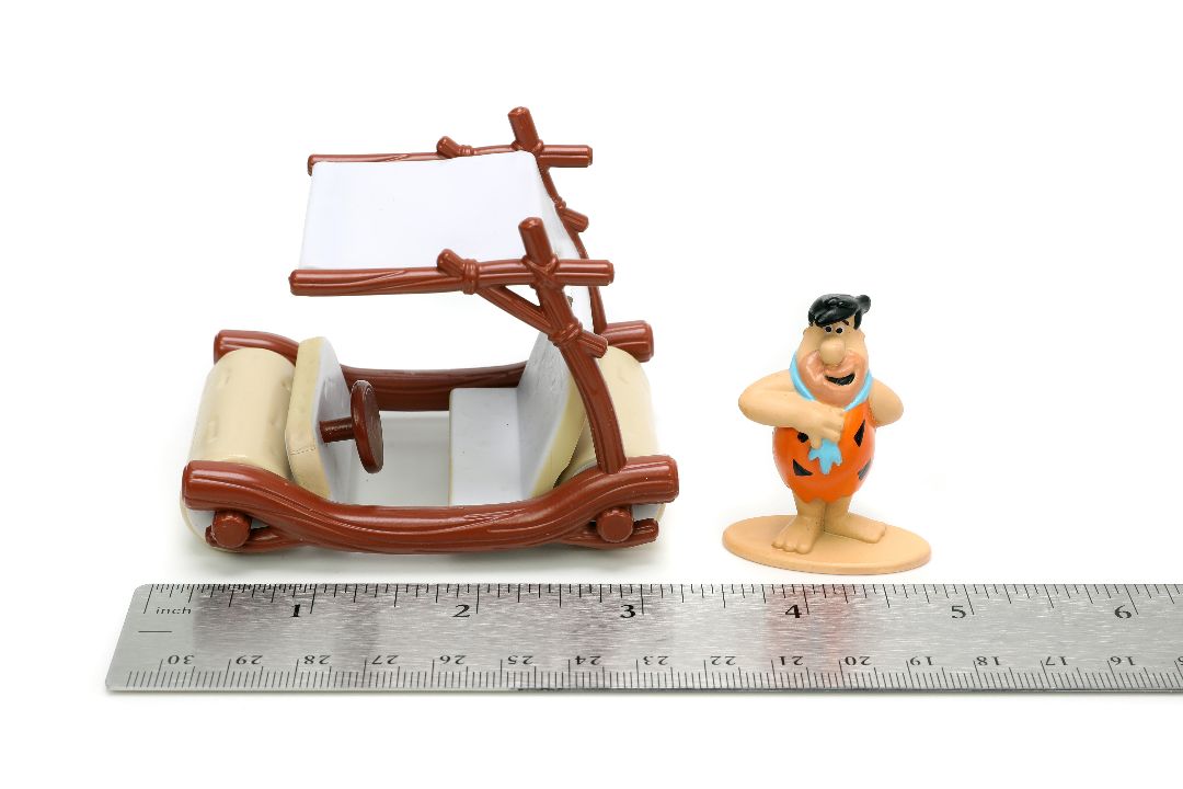 Jada 1/32 "Hollywood Rides" The Flintmobile - Fred Flintstone