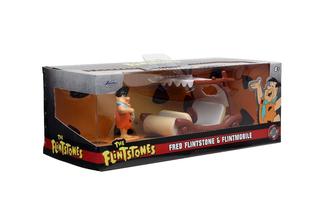 Jada 1/32 "Hollywood Rides" The Flintmobile - Fred Flintstone