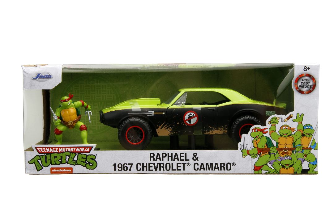 Jada 1/24 "Hollywood Rides" TMNT 1967 Chevy Camaro with Raphael