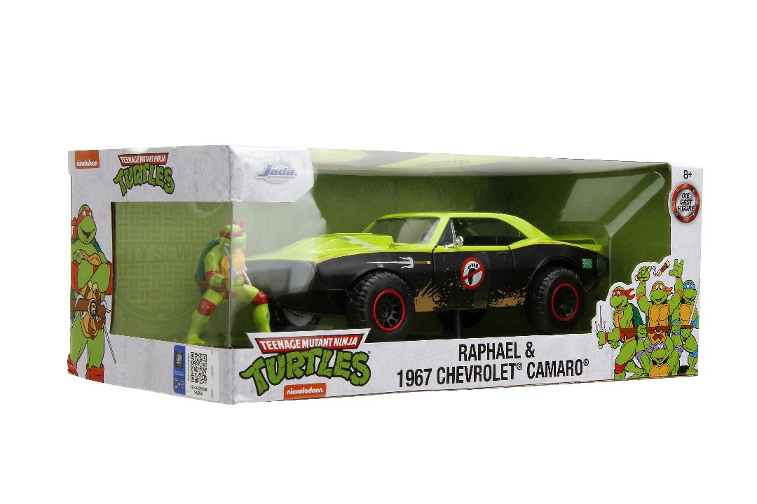 Jada 1/24 "Hollywood Rides" TMNT 1967 Chevy Camaro with Raphael