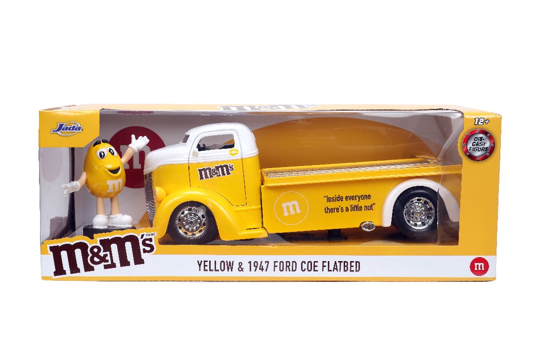 Jada 1/24 "Hollywood Rides" Mars 1947 Ford COE Flatbed - Click Image to Close