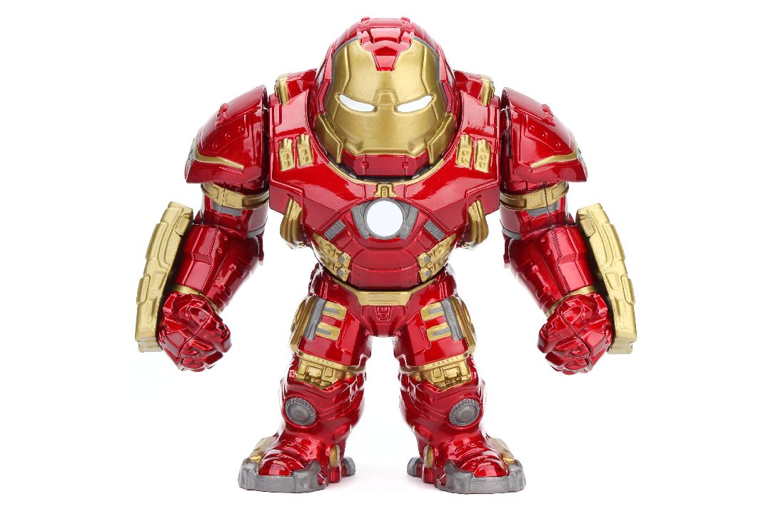 Jada 2.5" Metalfigs Iron Man & 6.5" Hulkbuster