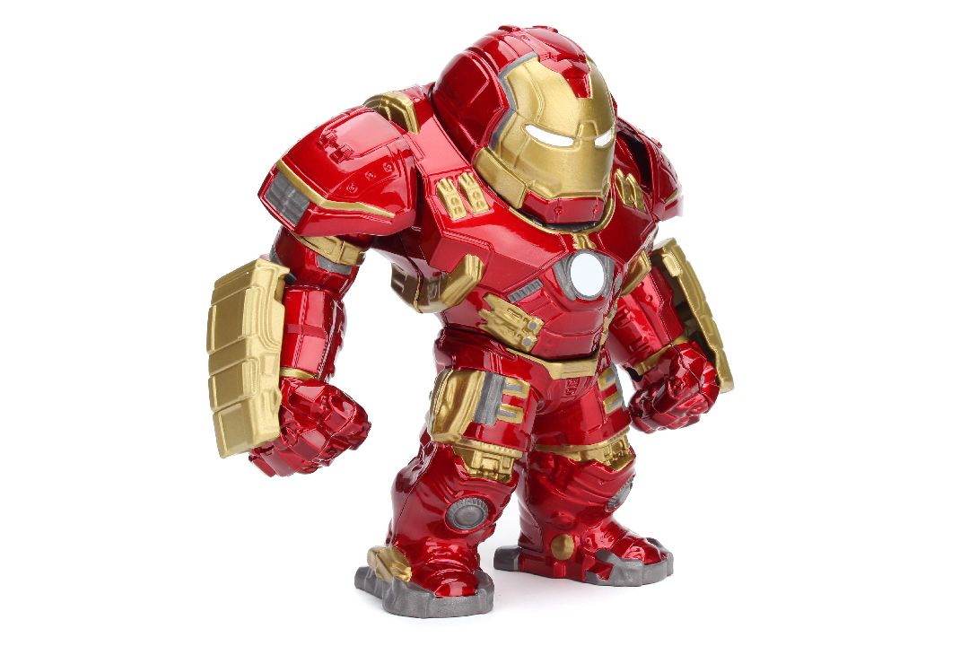 Jada 2.5" Metalfigs Iron Man & 6.5" Hulkbuster - Click Image to Close