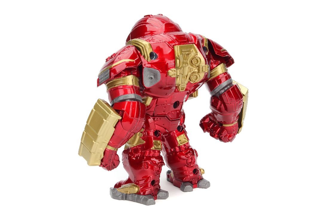 Jada 2.5" Metalfigs Iron Man & 6.5" Hulkbuster - Click Image to Close