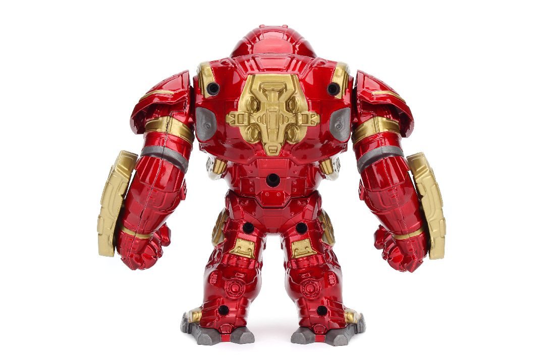 Jada 2.5" Metalfigs Iron Man & 6.5" Hulkbuster - Click Image to Close