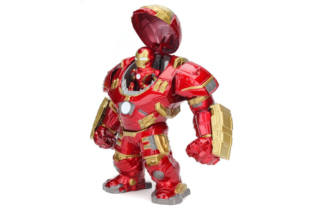 Jada 2.5" Metalfigs Iron Man & 6.5" Hulkbuster