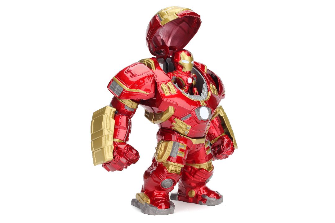 Jada 2.5" Metalfigs Iron Man & 6.5" Hulkbuster