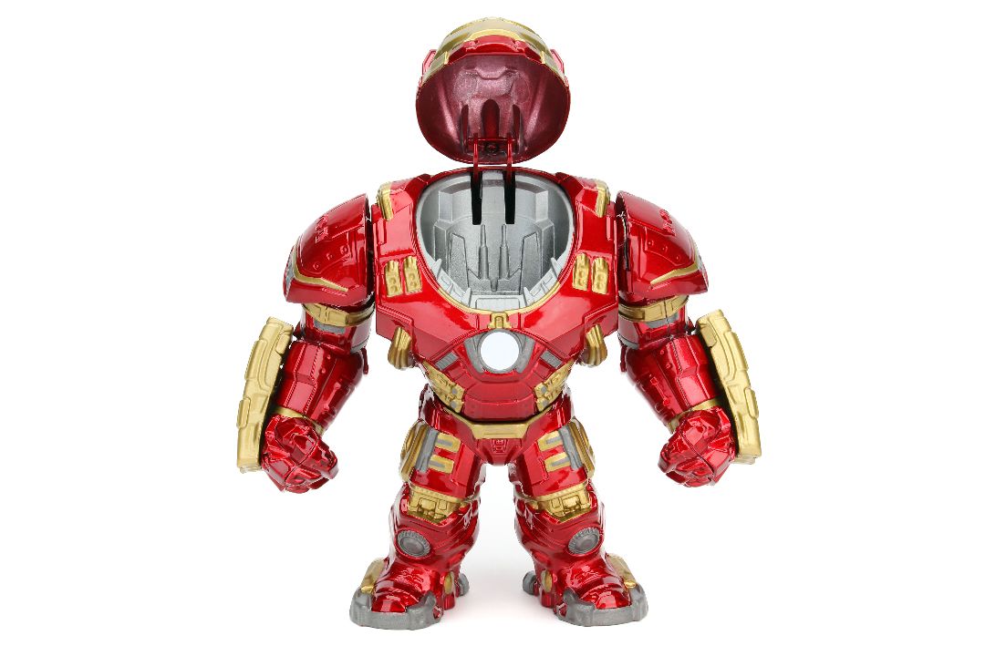 Jada 2.5" Metalfigs Iron Man & 6.5" Hulkbuster - Click Image to Close