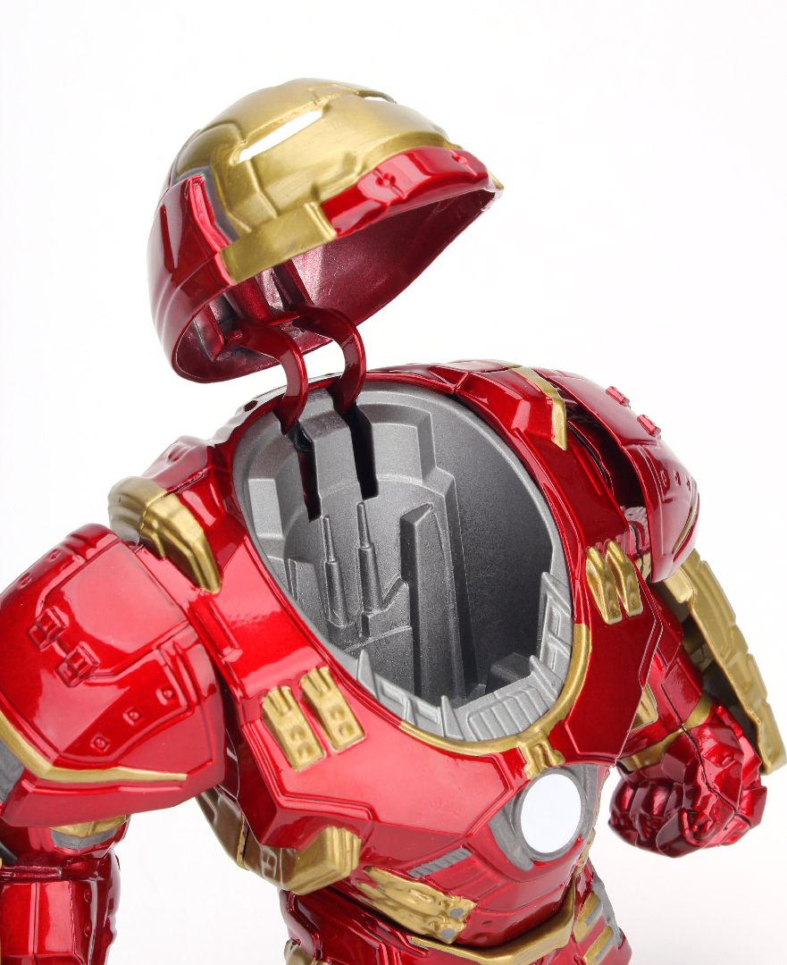 Jada 2.5" Metalfigs Iron Man & 6.5" Hulkbuster