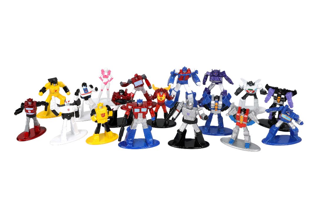 Jada 1.65" Nano Metalfigs Transformers 18 Pack