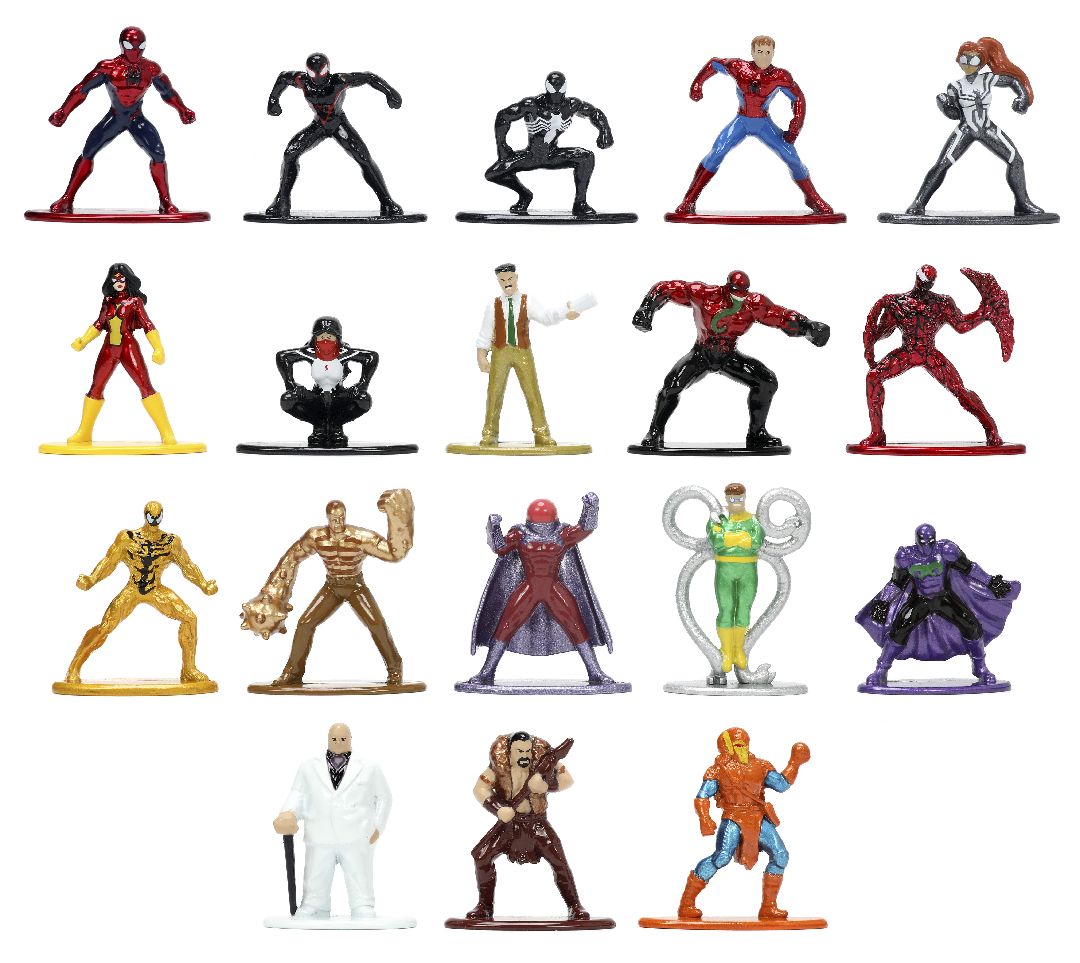 Jada 1.65" Nano Metalfigs Marvel 18 Pack W8