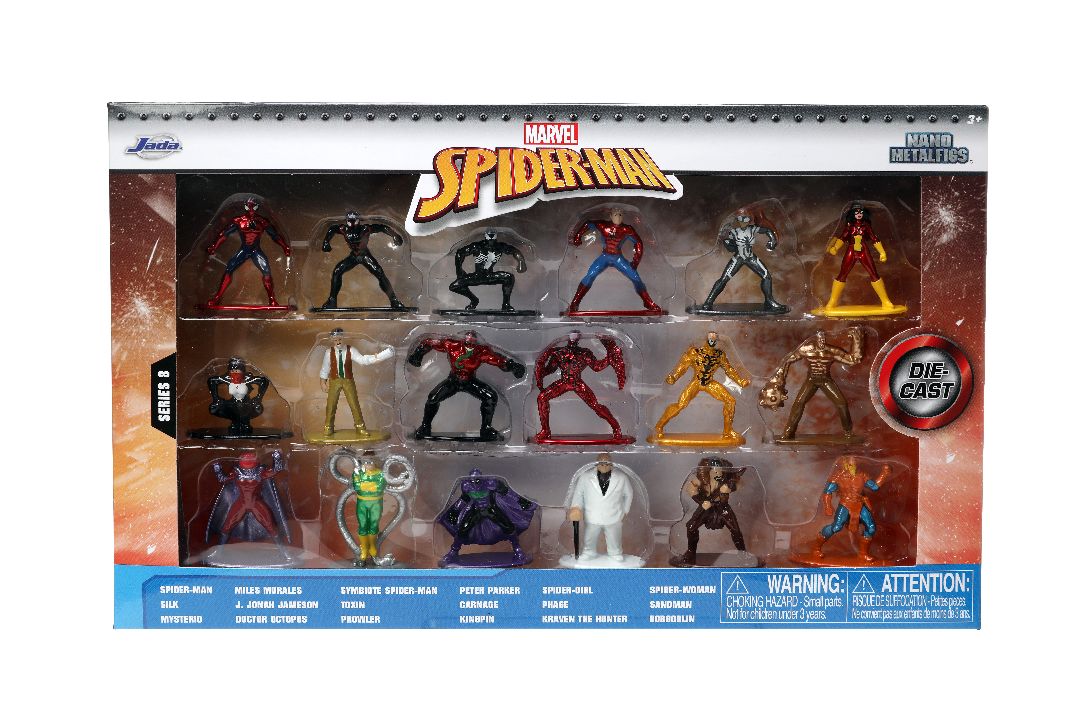 Jada 1.65" Nano Metalfigs Marvel 18 Pack W8