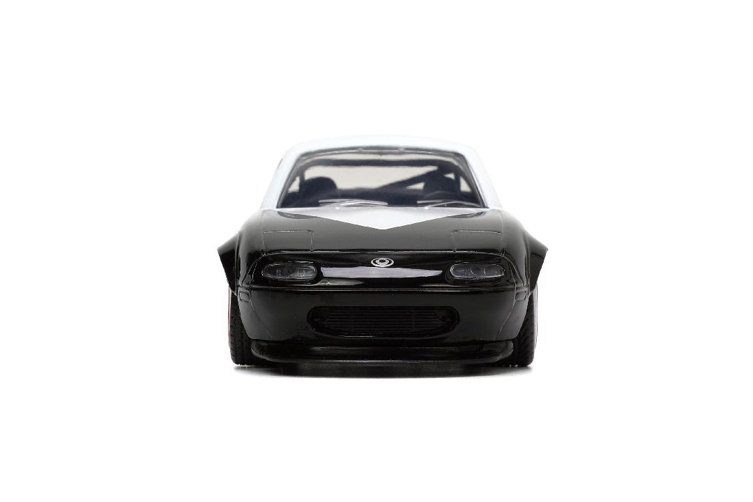 Jada 1/32 "Hollywood Rides" 1990 Mazda Miata w/Ghost Spider
