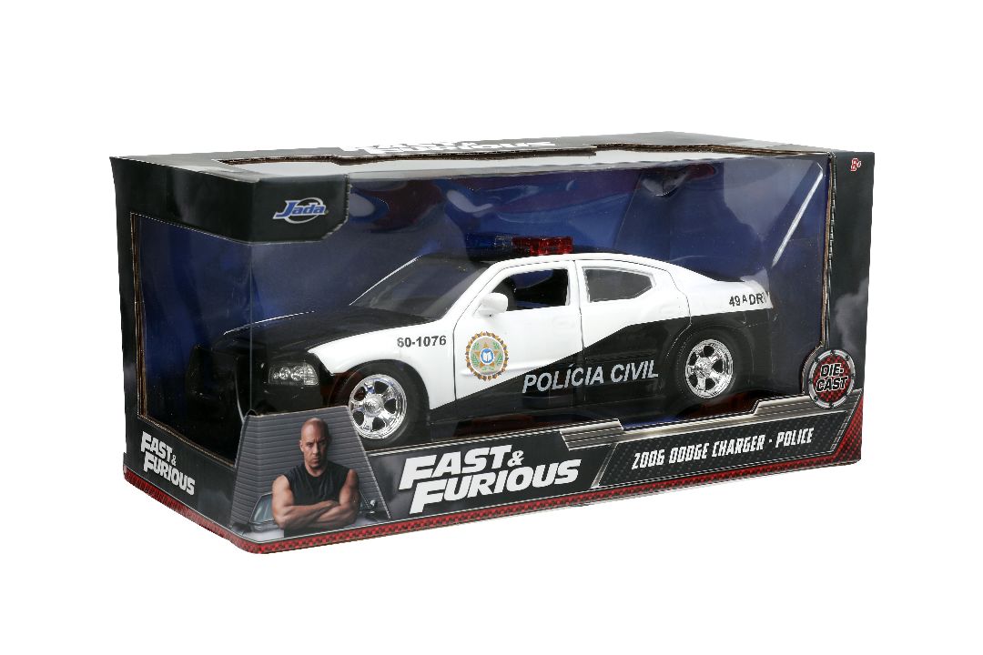 Jada 1/24 "Fast & Furious" 2006 Dodge Charger Police