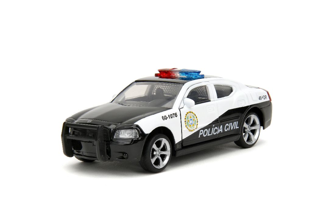 Jada 1/32 "Fast & Furious" 2006 Dodge Charger Police Car - Click Image to Close