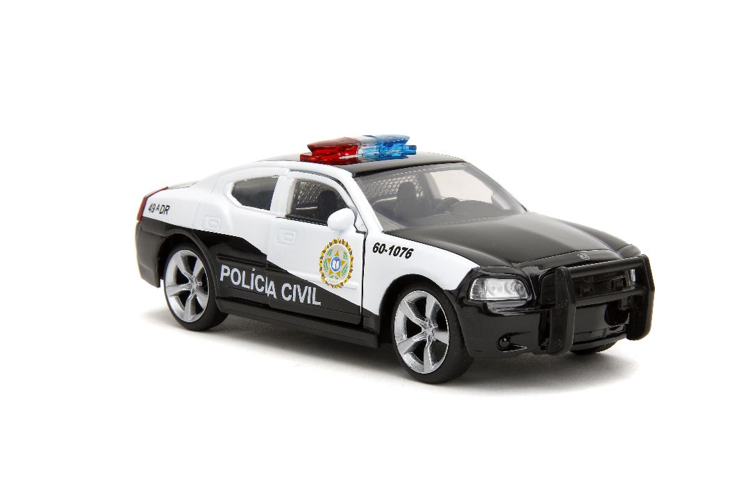 Jada 1/32 "Fast & Furious" 2006 Dodge Charger Police Car - Click Image to Close