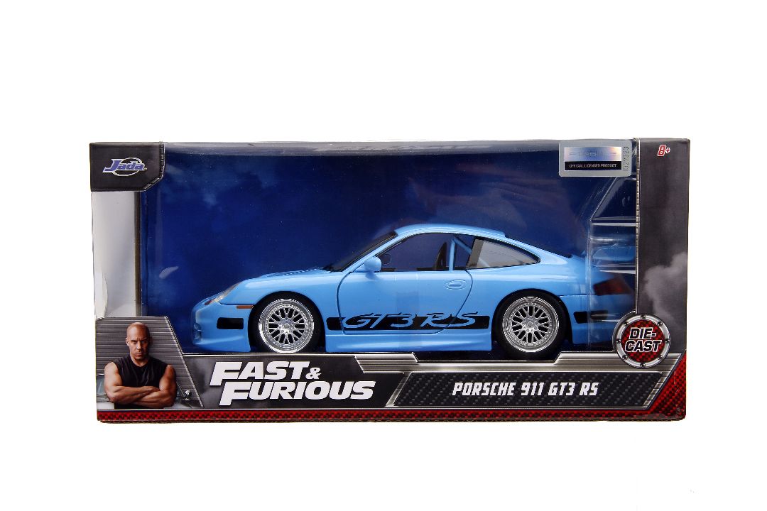 Jada 1/24 "Fast & Furious" - Brian's Porsche 911 GT3 RS - Click Image to Close