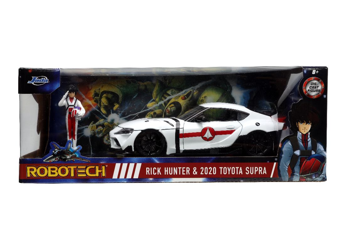 Jada 1/24 "Hollywood Rides" Robotech 2020 Supra with Rick Hunter - Click Image to Close