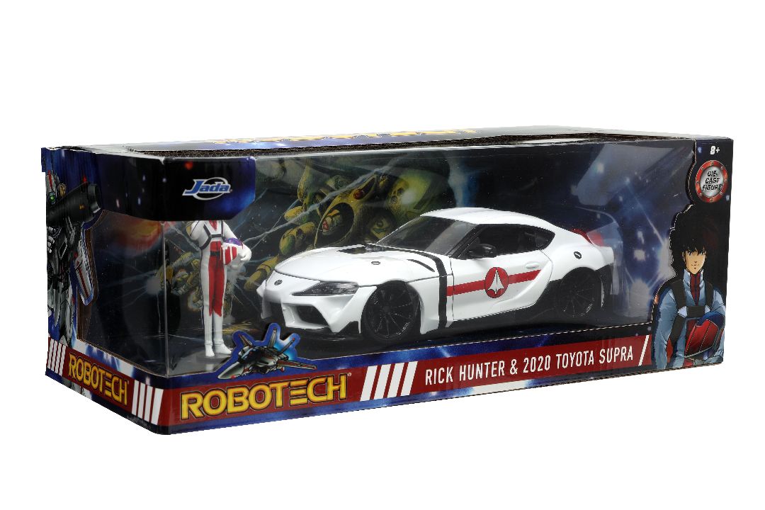 Jada 1/24 "Hollywood Rides" Robotech 2020 Supra with Rick Hunter - Click Image to Close