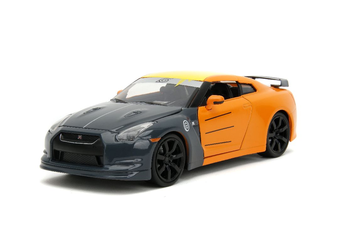 Jada 1/24 "Hollywood Rides" 2009 Nissan GT-R (R35) With Naruto